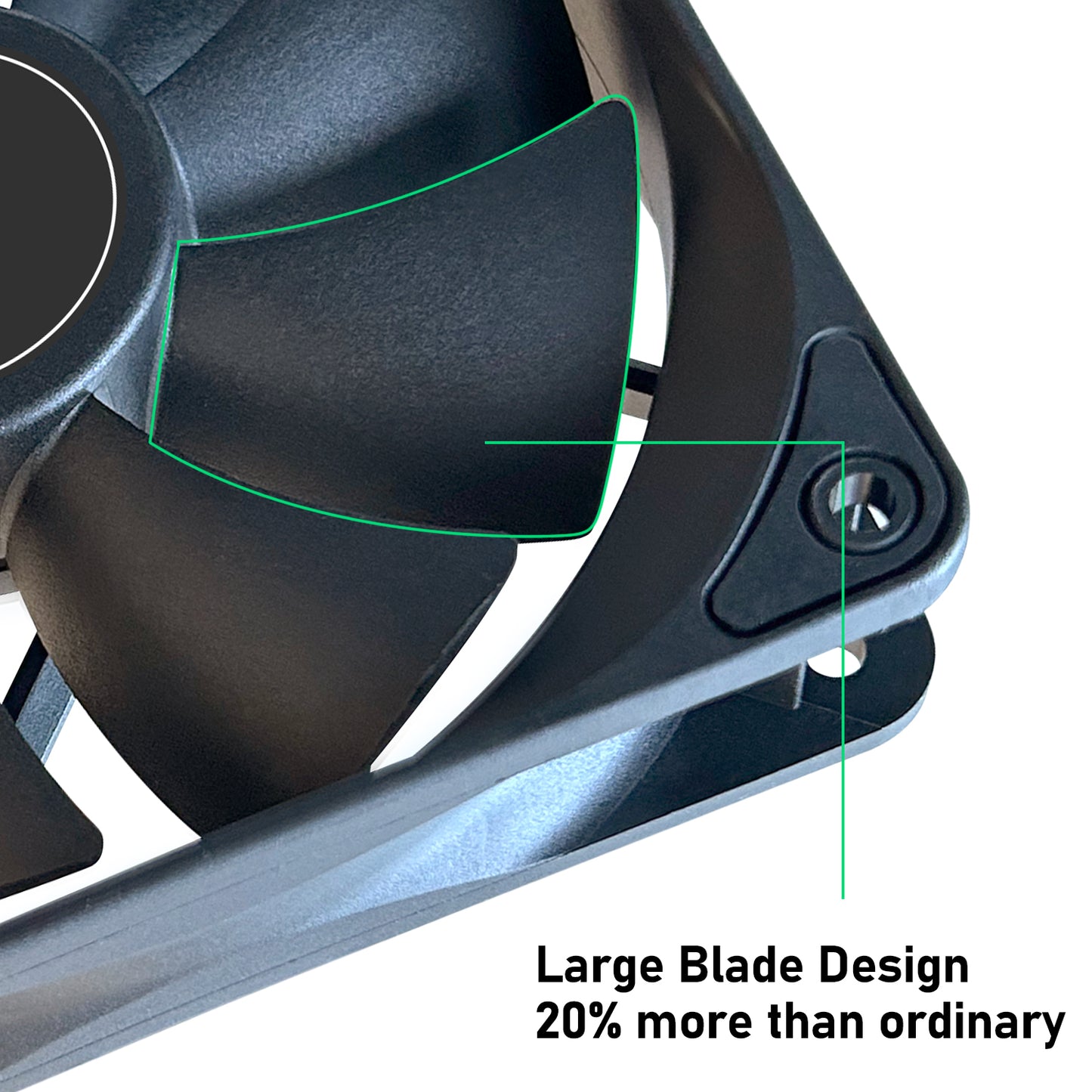 120mm Case Fan 3 Pack PC Fans, DM-120 High Performance PC Case Fans, 120mm Fan with Hydraulic Bering - Quiet 1,200 RPM 43.28 CFM PC Cooling Fans 12V-3PIN & Molex 4PIN PSU Plug Computer fan for PC Case