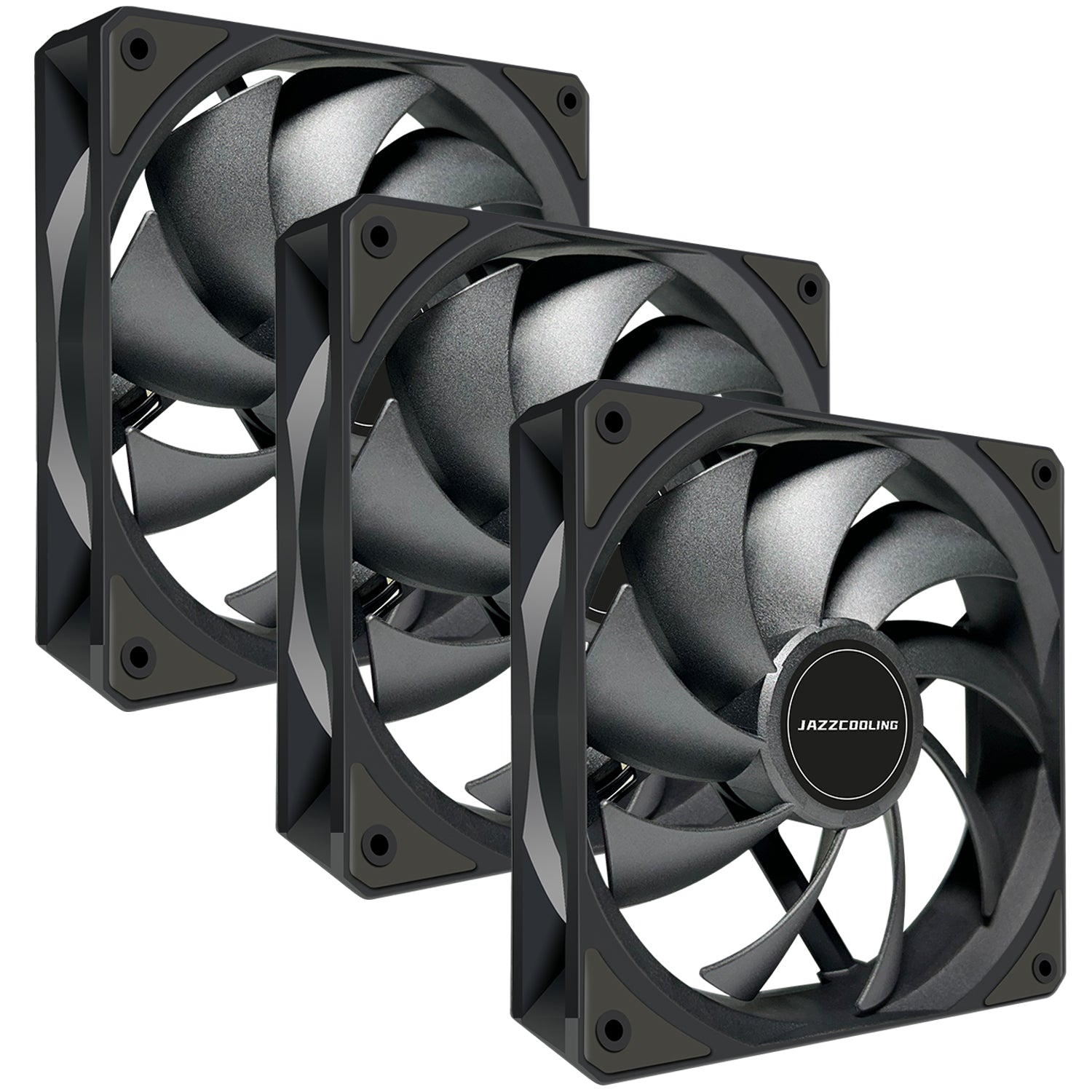 PWM PC Fans, 120mm Fans,High Performance 4pin PWM Fans,3 Pack 120mm Fa ...